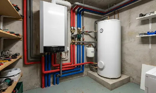 Combiketel of ketel met boiler